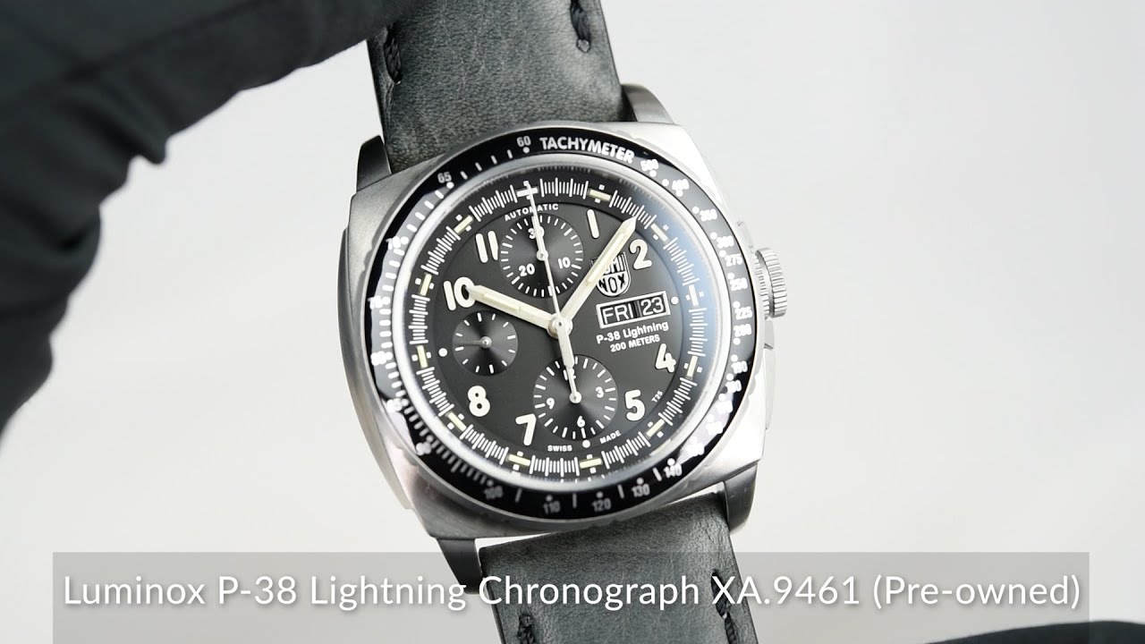 Luminox P-38 Lightning Chronograph XA.9461 (Pre-owned