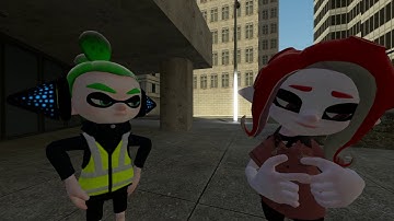 オクト・エキスパンション 8号と3号 [Splatoon SFM] Octo Expansion Agent 8 and Agent 3