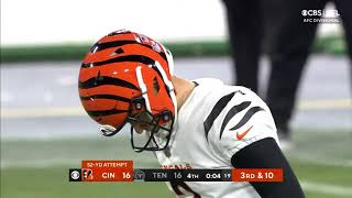Evan McPherson is back Bengals beat Titans to earn a spot in the AFC Championship Game