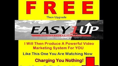 Michael Mansell - Easy1up Review - Does It Really Work like Team Mansell says it does - Michael