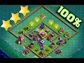 Perfect facilement la fameuse base que tout le monde utilise en mdo - Clash Of Clans