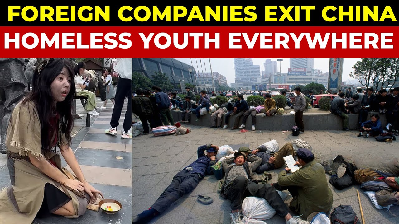 Actual Evidence of China's Economic Crisis: Homeless Youth Sleeping on the Streets