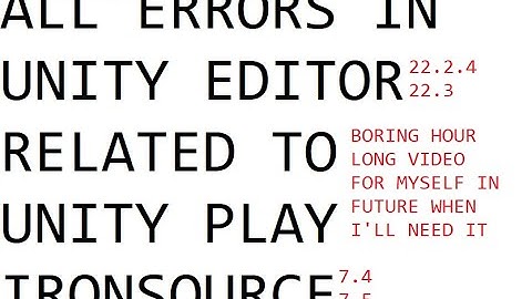 Unity Editor LevelPlay IronSource Error Fixing