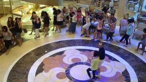 Cotton Eye Joe in a circle with partners