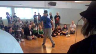 Hozan Vs. Andy @ Saiffa - Flow Mo Dance School, Saturday Popping Jam