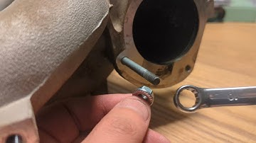 How to remove a stud with two nuts.