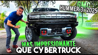 2025 HUMMER EV 3X ¿Vale la pena este GIGANTE eléctrico? YO DIGO QUE SI