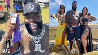 Rick Ross Turns Up During The Start Of His 2nd Annual Car Show!