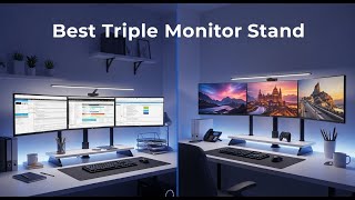 TOP 5 Best Triple Monitor Stand 2025 | Triple Monitor Stands