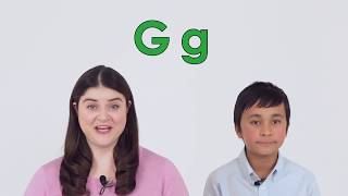 フォニックスアルファベット "G g"の発音～小学校英語SWITCH ON! Grade 1 DVDより【mpi松香フォニックス公式】