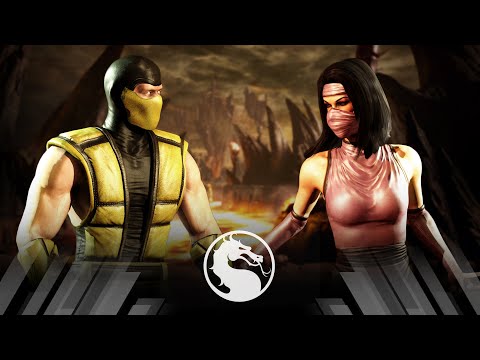 Mortal Kombat X - (Klassic) Scorpion Vs (Klassic) Mileena (Very Hard)