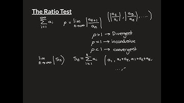 The Ratio Test