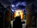 بودا شاکیامونی در سکوت ابدی مراقبه می کند بودا داستان بودایی داستان کوتاه 