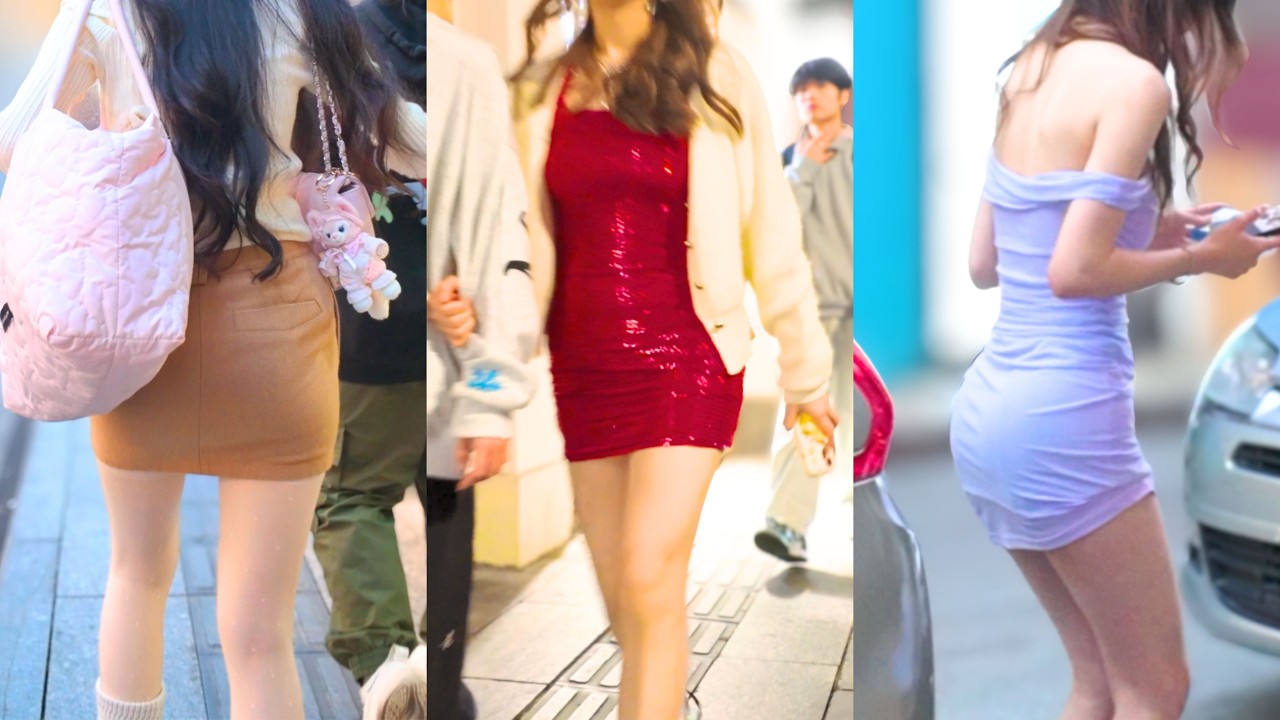 4K China City Walk | 💓Pretty girls everywhere! Guangzhou Walk Tour Before the Chinese New Year.