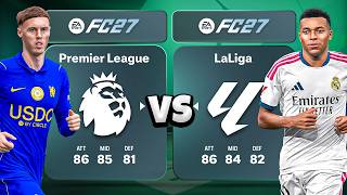 PREM vs. LA LIGA... in FC27! @BFordLancer