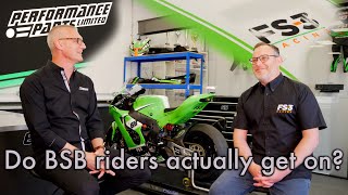 Do BSB riders actually get on?.. Behind the scenes with FS-3 Kawasaki factory BSB racing team