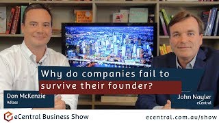 Play video: Why do companies seldom survive their founder? - Don McKenzie, Adizes