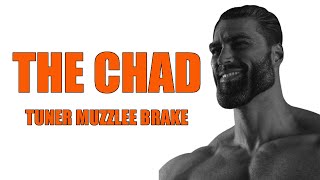 THE CHAD (tuner muzzle brake) by WITHOUT WARNING (prs, recoil test, muzzle brake test, tmb)