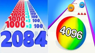 Number Master Vs Rolling Ball Run Numbers Game - All Levels Speedrun Gameplay Android Ios Ep01