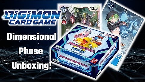 Unboxing Digimon TCG BT11 Dimensional Phase! Best Pulls!?