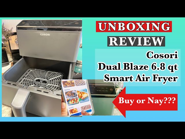 Cosori Dual Blaze Large Air Fryer Review: Is it Worth It? - Tested