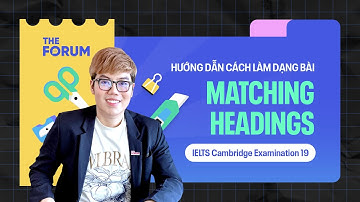 Matching Heading dùng kỹ thuật tối thượng Reversed Reading sáng tạo bởi NCS. TS Nguyễn Hoàng Huy