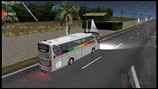 Bus SiinarJaya Line JAKARTA-PEKALONGAN full musik dangdut koplo Mobil bus simulator
