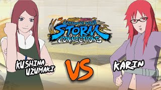 Kusina Uzumaki Vs Karin | Naruto X Boruto Ultimate Ninja Storm Connections 