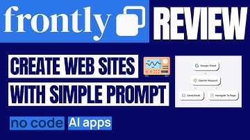 Frontly Review: Create Apps in Minutes [AI + No-Code]