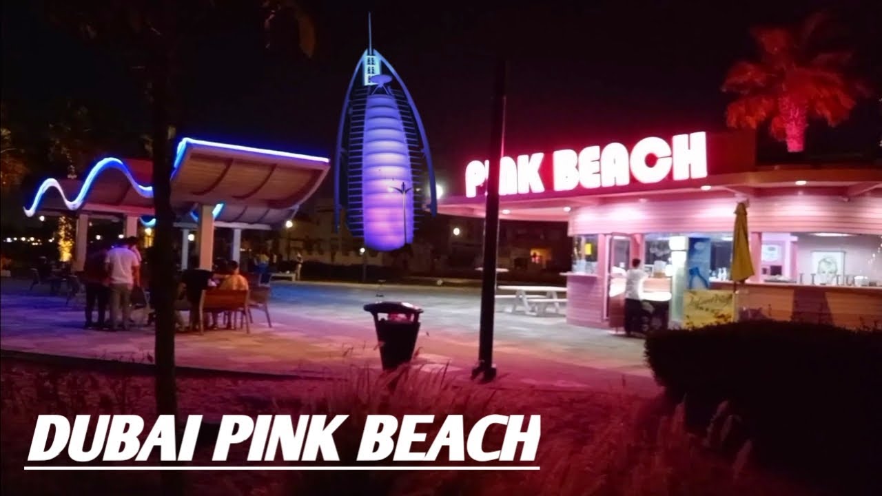 Dubai jumeirah beach 🇦🇪Kite beach Dubai Dubai Pink beach Public