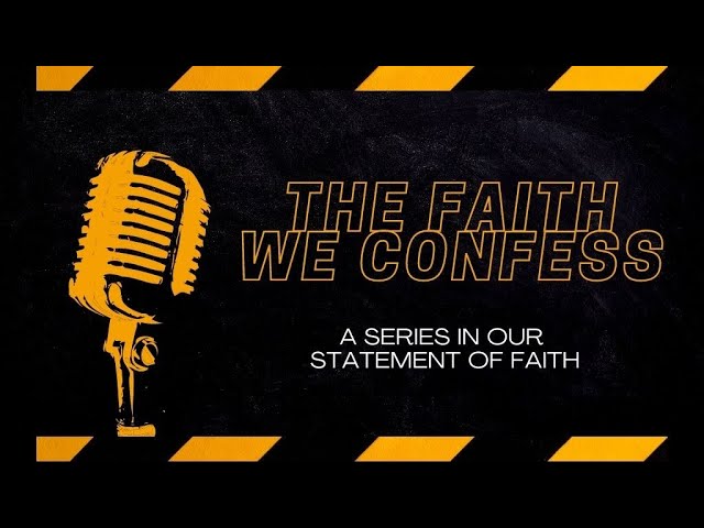 The Faith we Confess: Christ the mediator (part 3) - The Cross