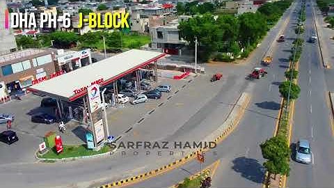 DHA Phase 6 J-Block Overview | Drone View, Features & Amenities