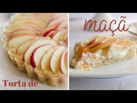 Vídeo: Torta De Maçã Com Creme