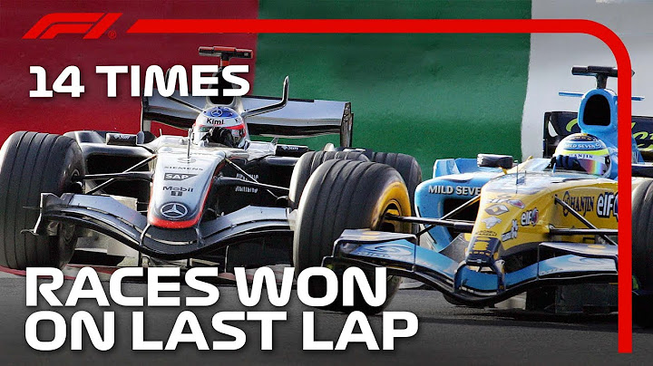 14 Times Races Were Won On The Final Lap