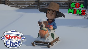 ⛄️ Fun in the Snow & Other Adventures | Shane the Chef 1 hour | Christmas