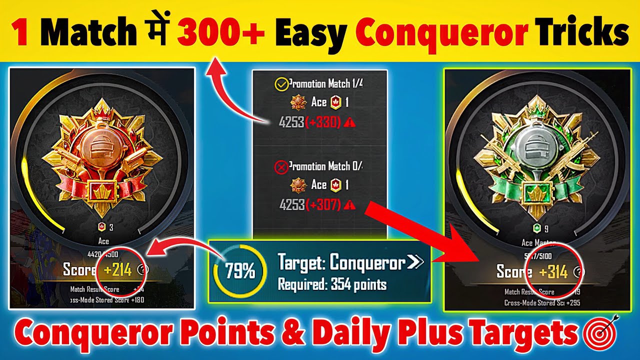 🥵300 PLUS IN 1 MATCH🔥| ACE TO ACE MASTER PROMOTION MATCH | SOLO CONQUEROR RANKPUSH TIPS & TRICKS✅