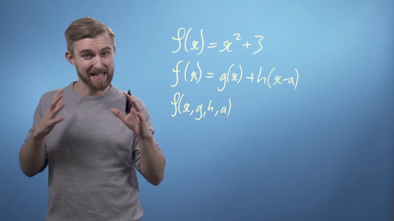 M4ML - Multivariate Calculus - 1.2 Functions - YouTube