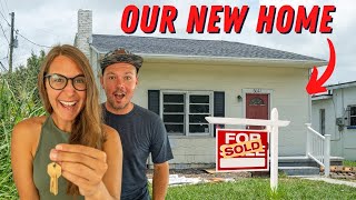 We Bought a Home Site Unseen 😳 (Home Tour + Starting Our Renovation)