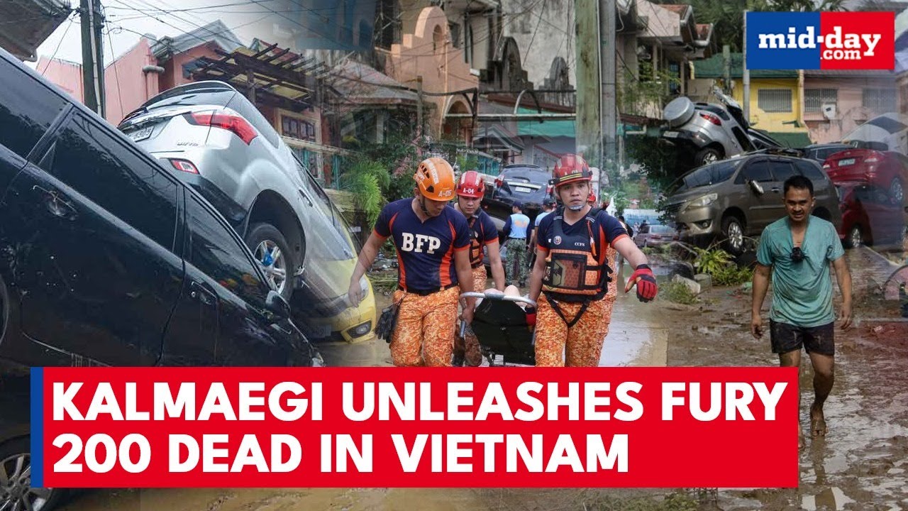 Pacific Typhoon Belt AWAKENS: Typhoon Kalmaegi SLAMS Vietnam, 188 In Philippines Killed