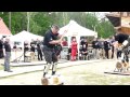 Szymbark. Strażacy ochotnicy rywalizowali w zawodach TimberSports cz. 1/3