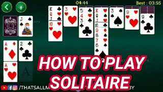 How To Play Solitaire In Tamil screenshot 5
