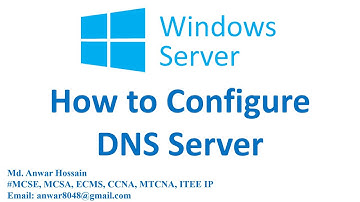 MCSA 02- Bangla -DNS Server Configuration in Windows Server 2019