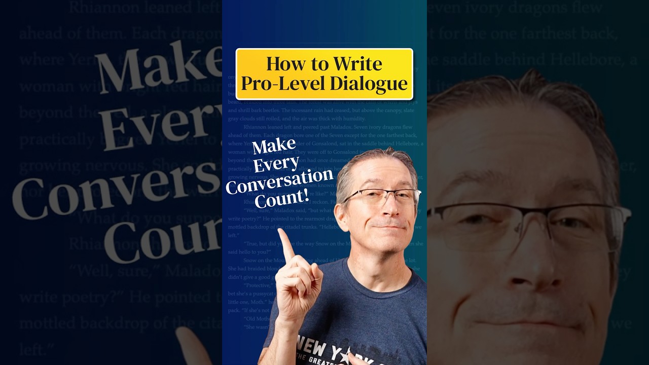 Mastering Fiction - How to Write Pro-Level Dialogue #authorproblems #writerlife