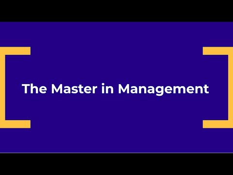 ESCP Master in Management Student Journey