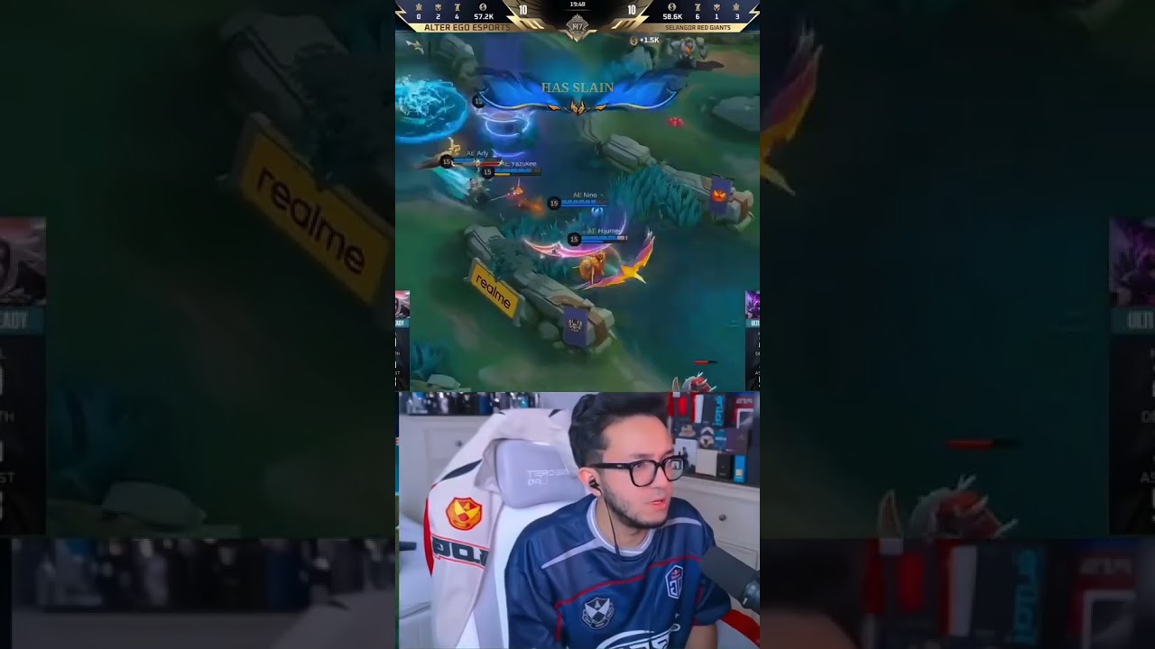 reaksi streamer Malay liat Fani yazuke😯