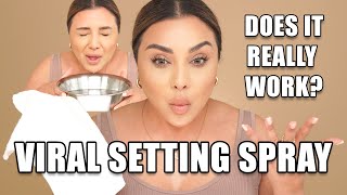 I Tested the Viral Setting Spray that Never Rubs Off - Does it Work? | Nina Ubhi