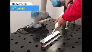 Cobot Handheld fiber laser welding machine