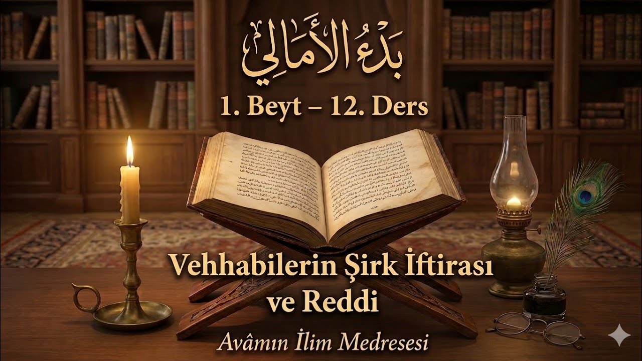 Şürûhu’l-Emâlî | 1.Beyt (12.Ders): Vehhâbî anlayışsızlıkta Şirk ve Müşrik Müslümanlık