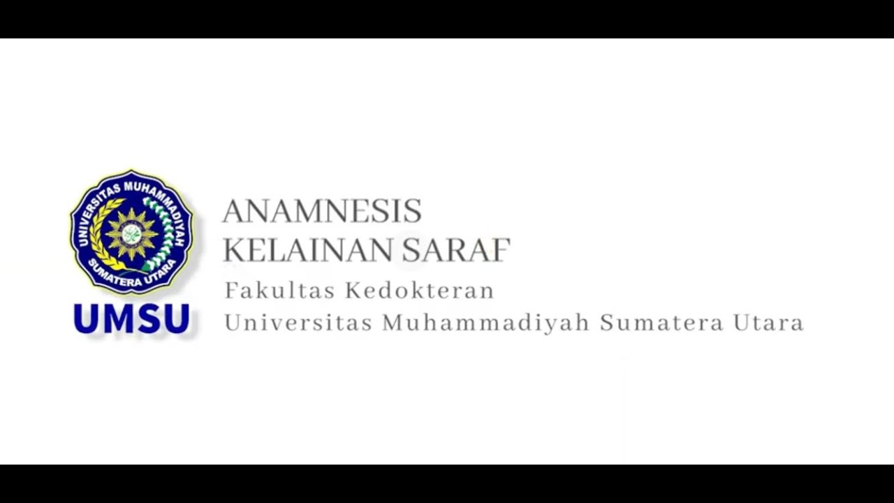 Anamnesis Kelainan Neurologi - dr. Luhu Avianto Tapiheru, Sp.S