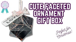 🟣✂️ Cute Faceted Ornament (Maker Team)